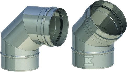 Kolano spalinowe SP 87° o130 - 48895783